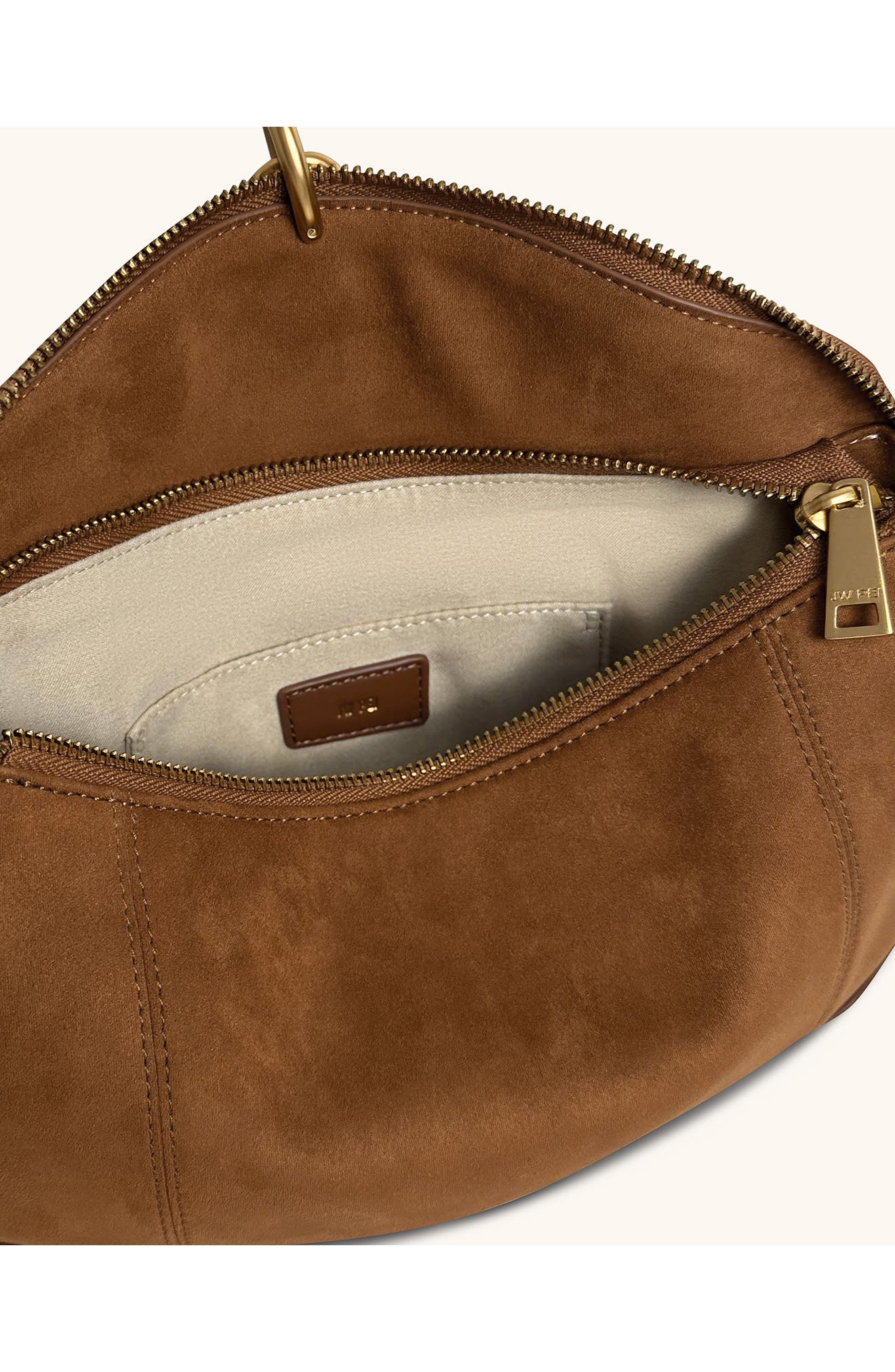 JW PEI Jayla Pendant Shoulder Bag, Alternate, color, Brown