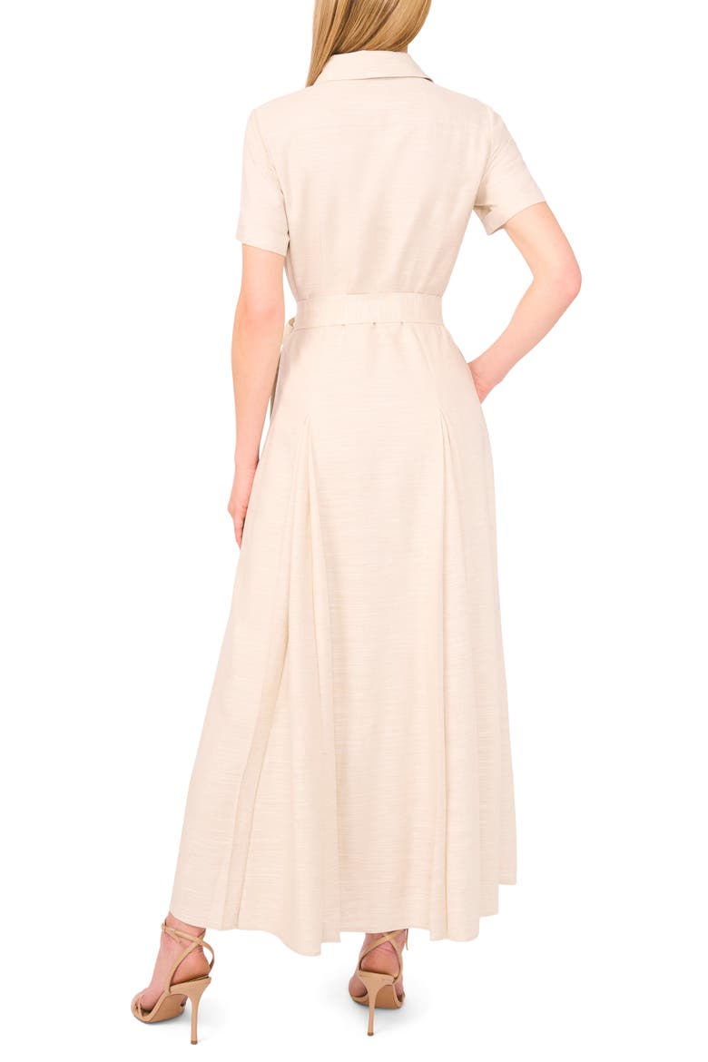 Short Sleeve Belted Shirtdress, Alternate, color, TAUPE BISQUE