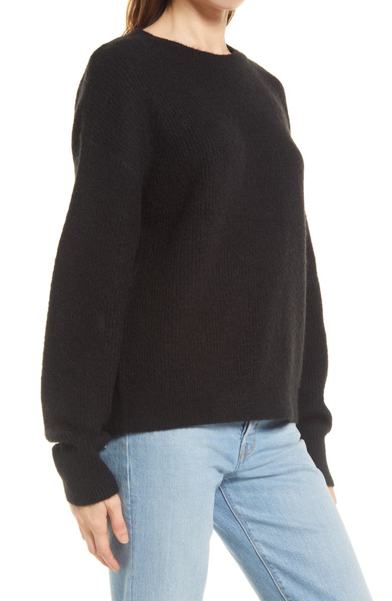 Open Edit Crewneck Sweater, Alternate, color,