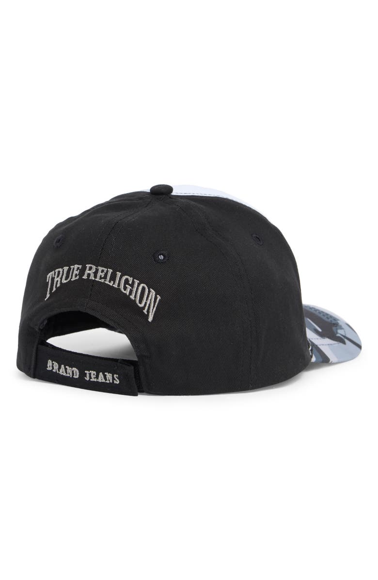 True Religion Kids' Camo Dad Cap, Alternate, color, Black
