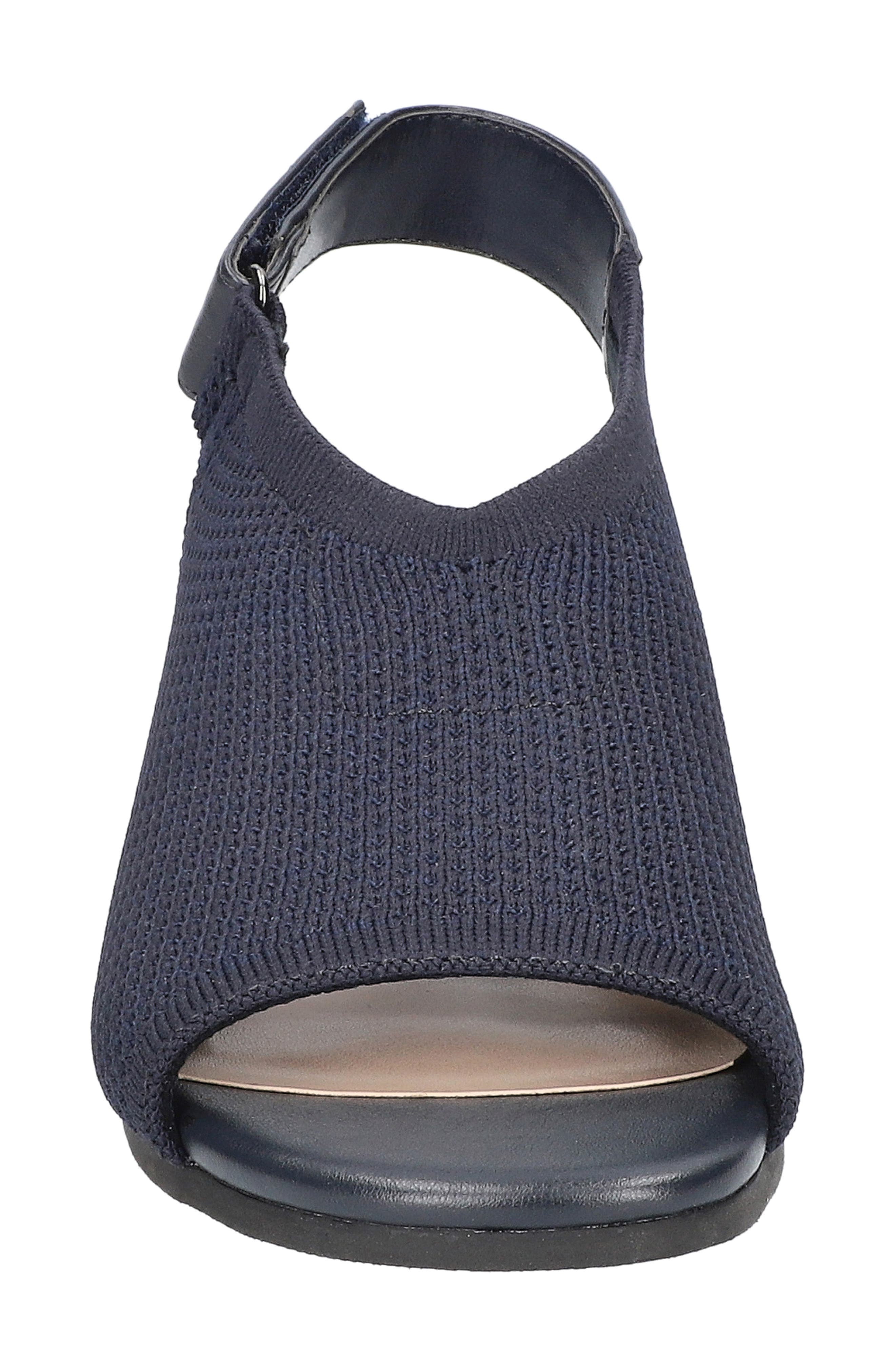 Marin Slingback Sandal, Alternate, color, NAVY KNIT