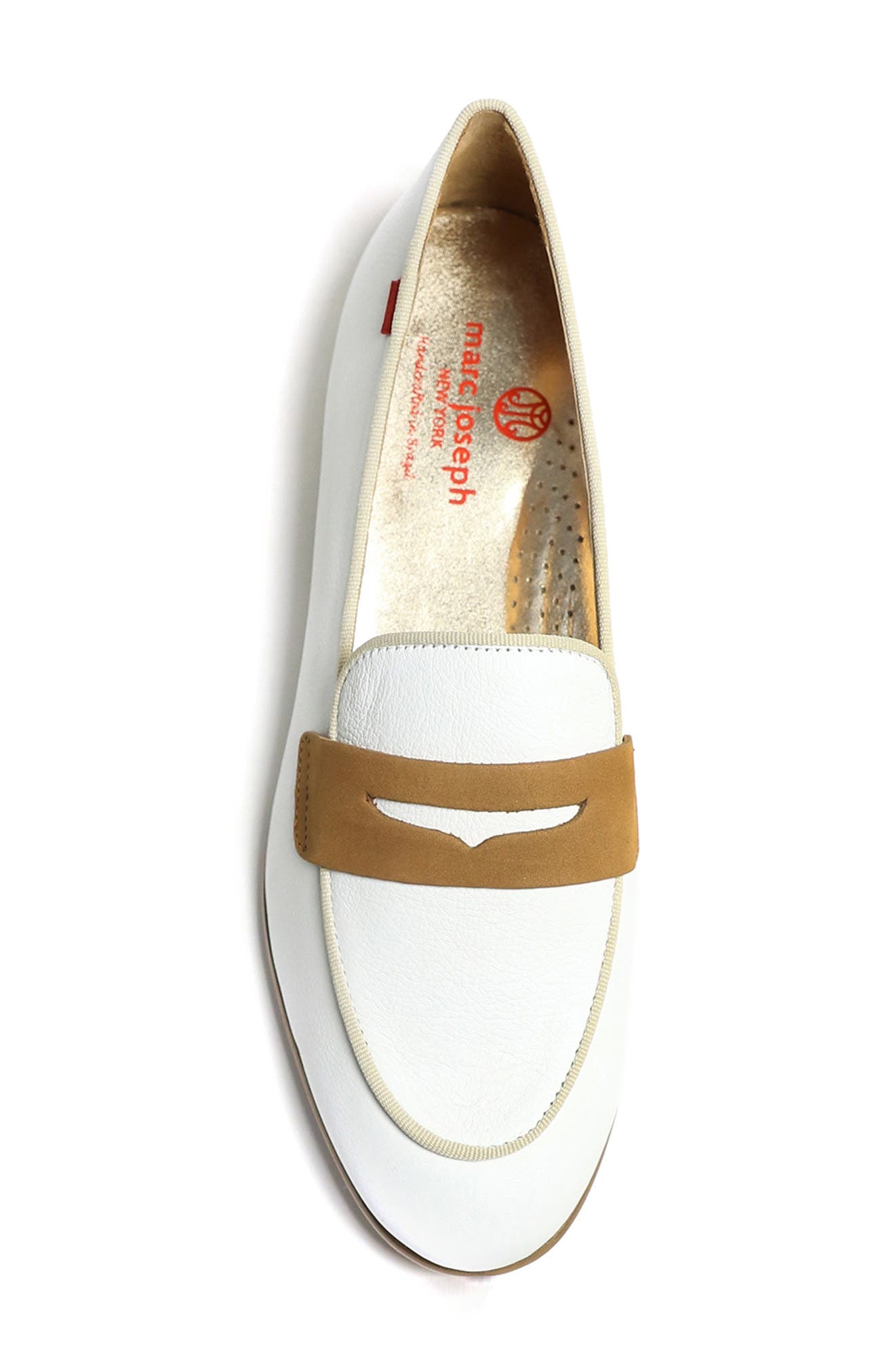 Bryant Park Penny Loafer, Alternate, color, WHITE SOFT
