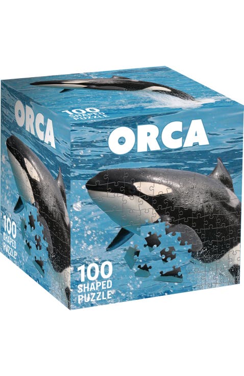 Orca 100 Piece Shaped Jigsaw Puzzle