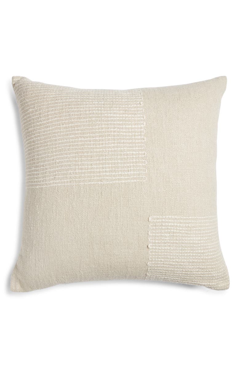 Nordstrom Textured Cotton & Linen Blend Accent Pillow, Main, color, 
