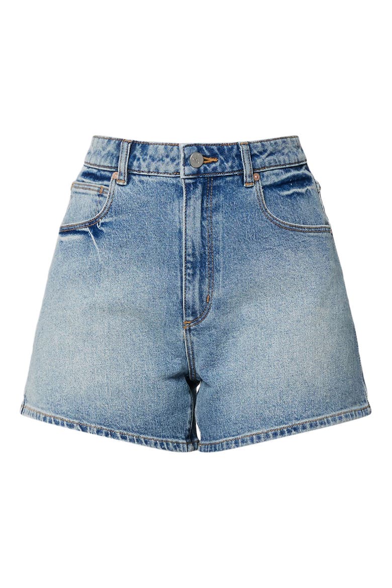 Venice High Waist Cutoff Denim Shorts, Alternate, color, SELENA