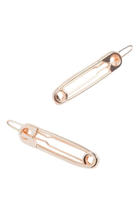 Safety Pin Hair Clip
