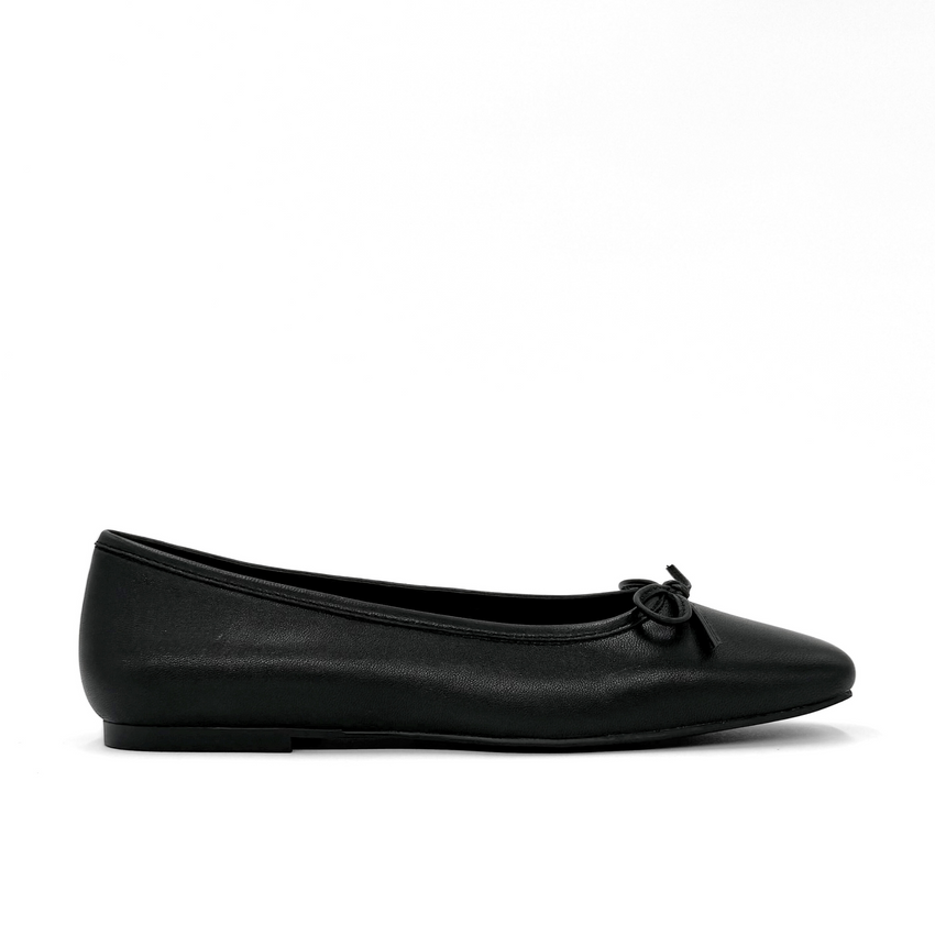 Madrid Ballet Flats, Main, color, Black