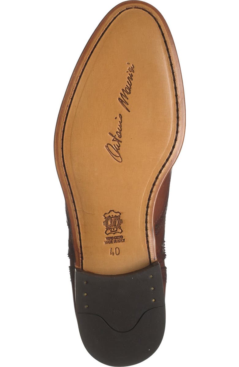 ANTONIO MAURIZI Classic Leather Wingtip Oxford, Alternate, color,