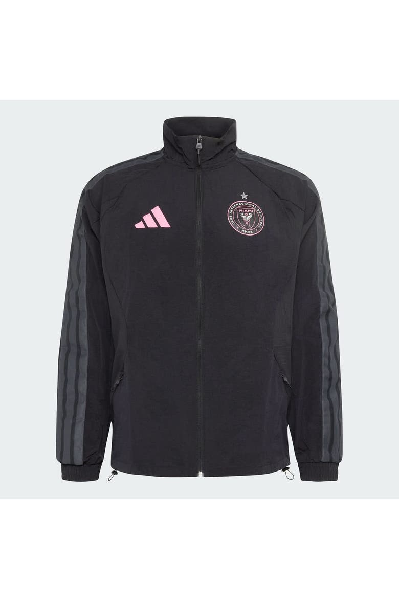Men's adidas  Black Inter Miami CF 2026 Anthem Raglan Full-Zip Jacket, Alternate, color, Black