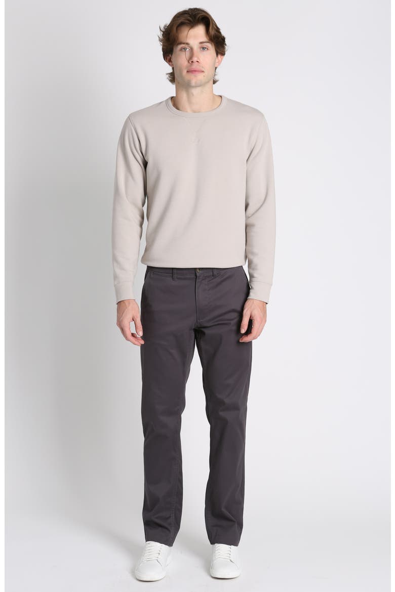 Bowie Stretch Twill Chinos, Alternate, color, CHARCOAL