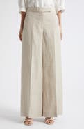 Reiss Kit Wide Leg Linen Pants