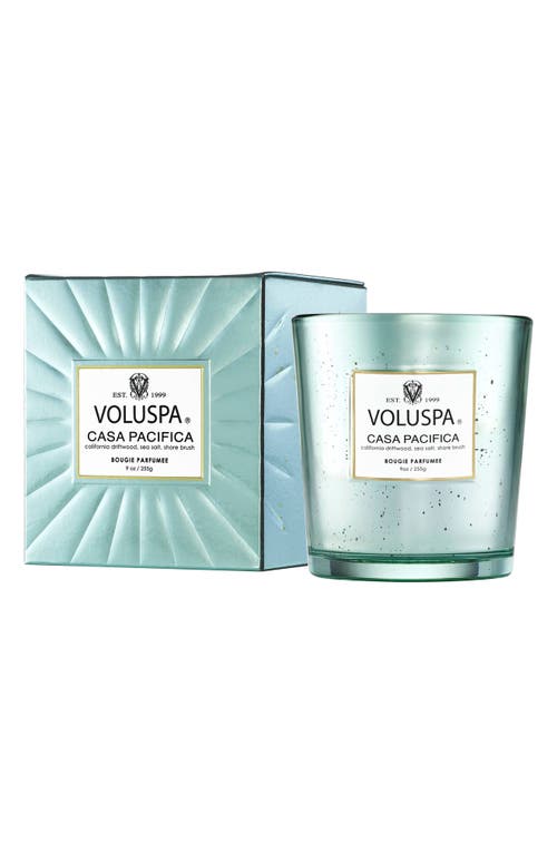 Voluspa Casa Pacifica Classic Candle In Blue
