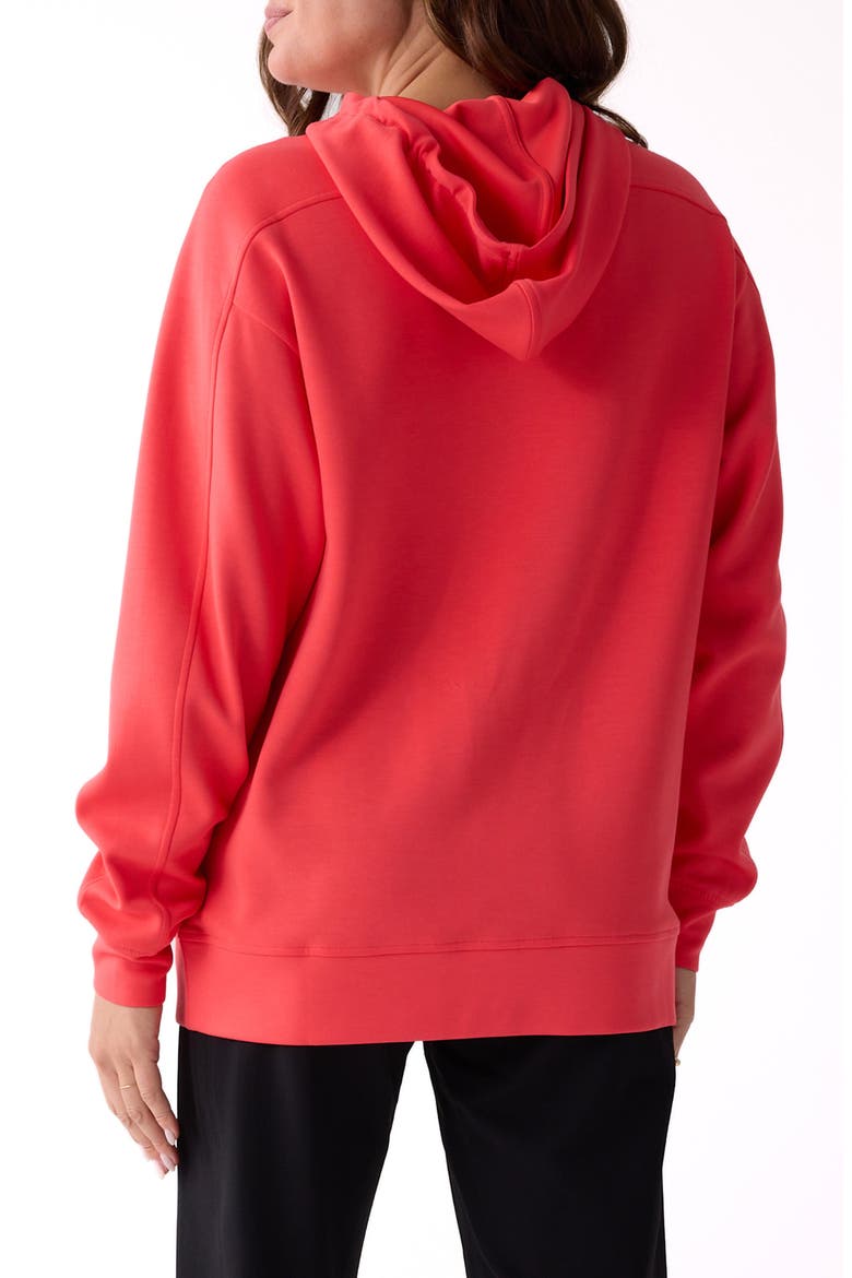 Après Women's Hooded Sweatshirt, Alternate, color, Sunset Coral