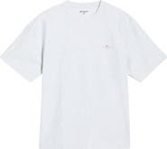 Carhartt Work In Progress WIP Label Embroidered Oversize Organic Cotton T-Shirt
