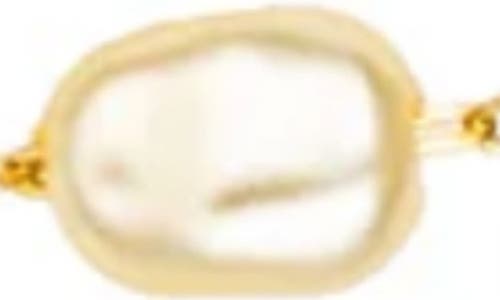 Macrae & Co . X Sharina Faux Pearl Station Bracelet In Multi