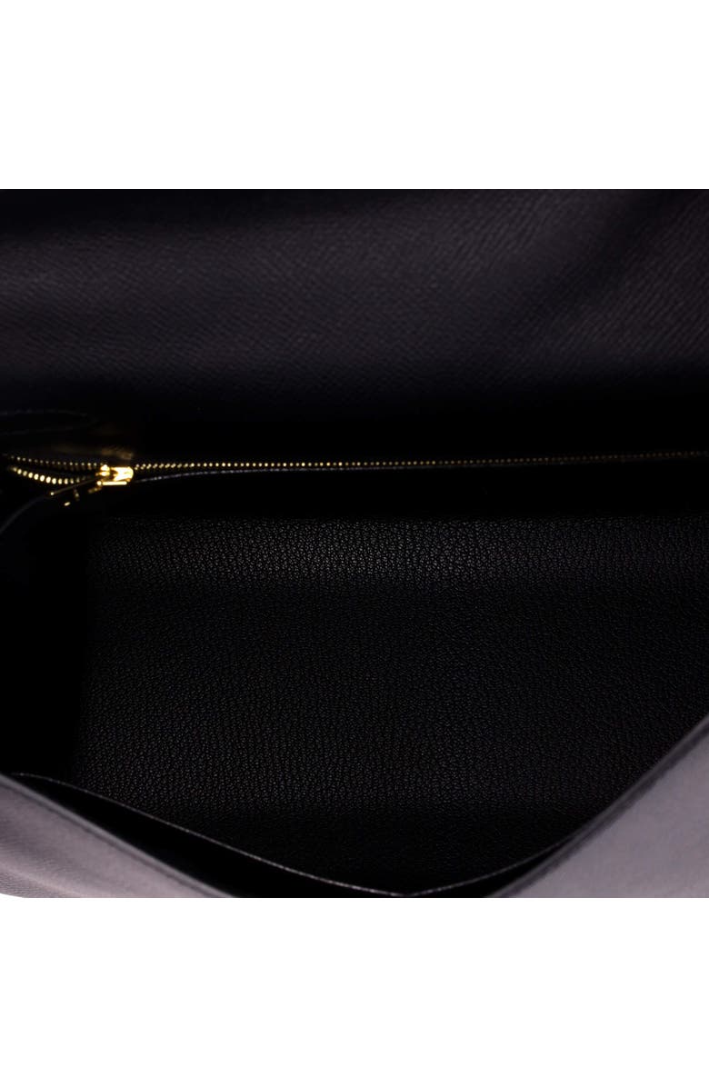 Pre-Owned Hermes Kelly Handbag Black Epsom with Gold Hardware 28, Alternate, color, Noir