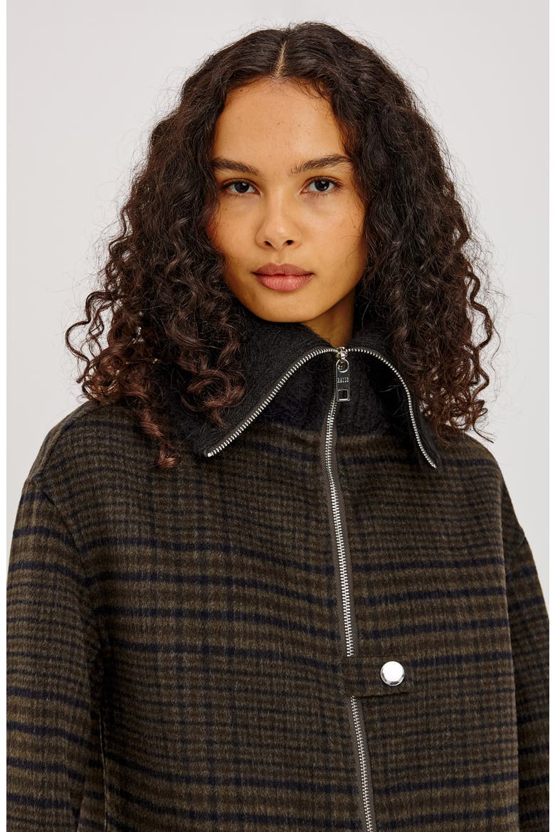 Silves Plaid Wool Blend Jacket, Alternate, color, HIGHLAND PLAID