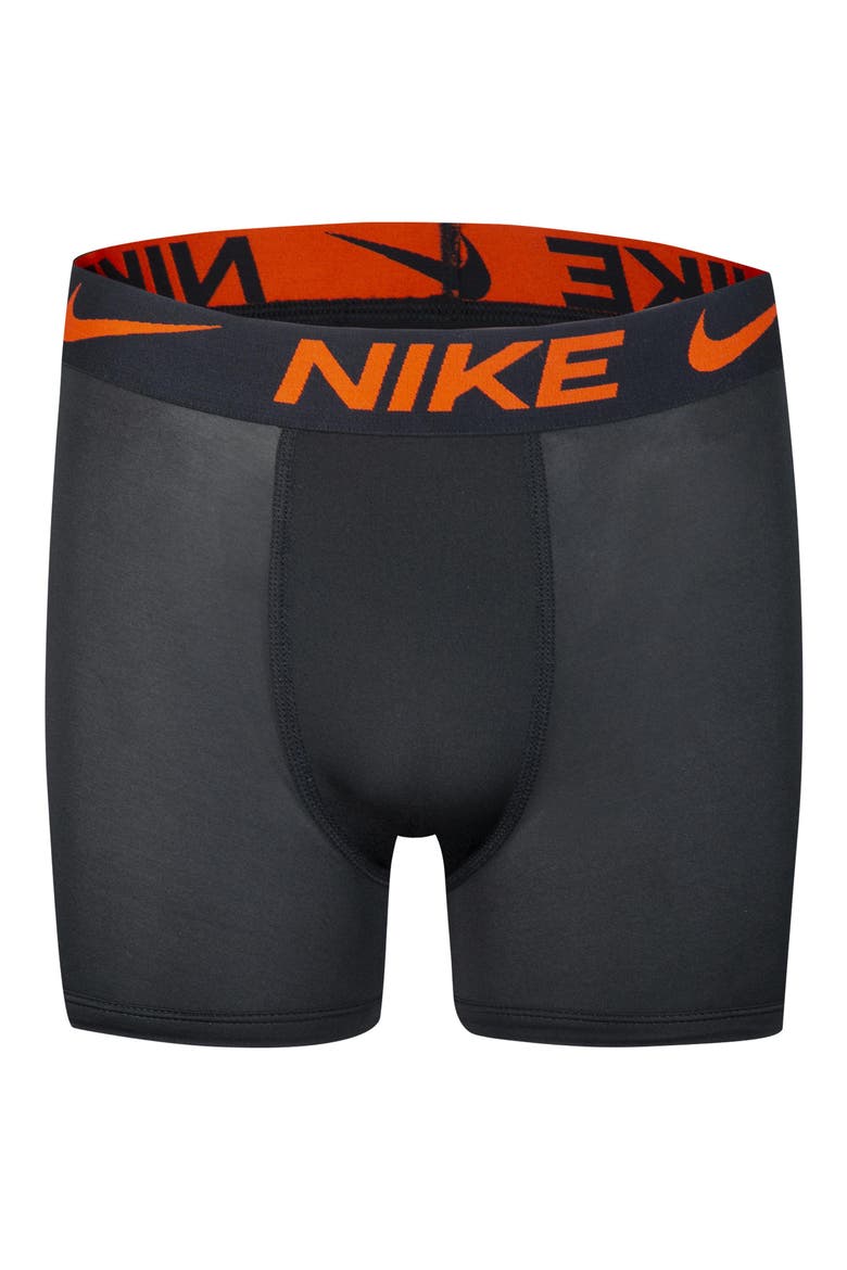 Kids' Assorted 3-Pack Micro Essentials Boxer Briefs, Alternate, color, BLACK/ GREEN STRIKE