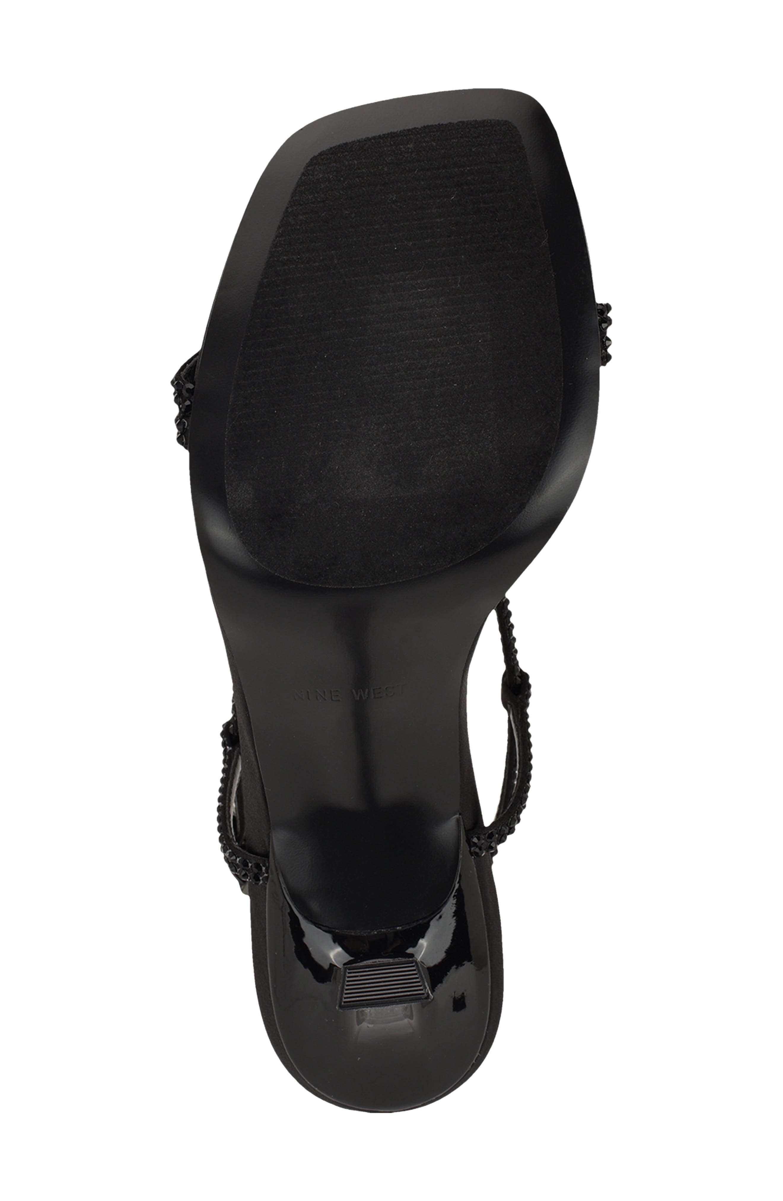 Nine West Vallanh Slingback Sandal, Alternate, color, Black