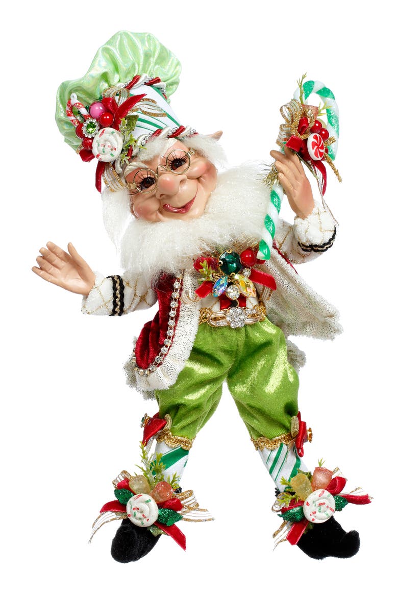 Candymaker Elf, Small, Main, color, Bright Green