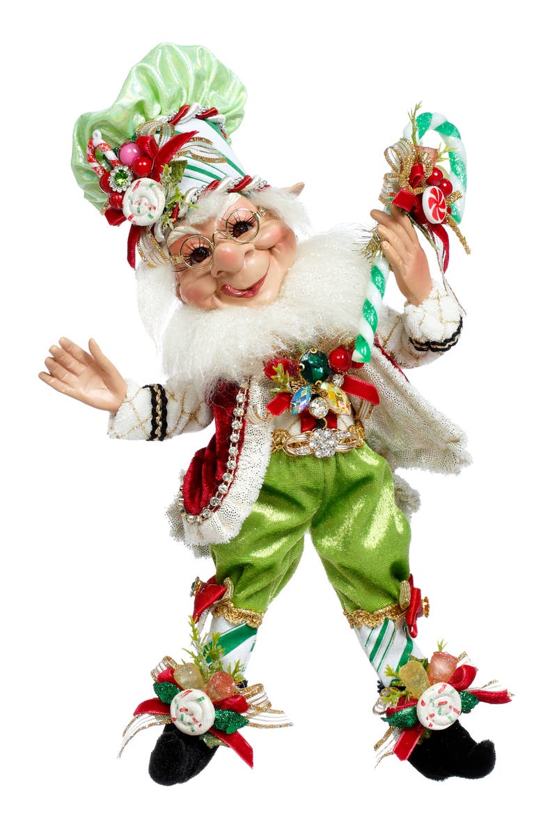 Mark Roberts Candymaker Elf, Small, Main, color, Bright Green