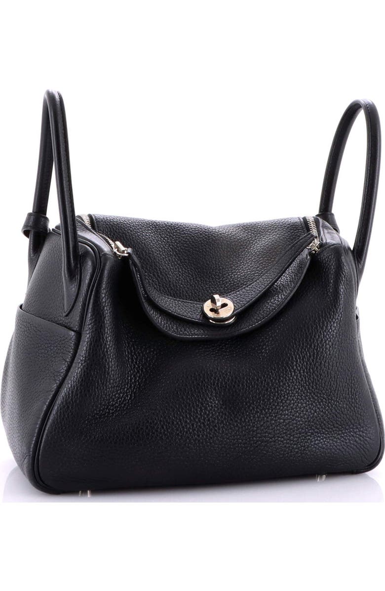 Pre-Owned Hermes Lindy Bag Clemence 30, Alternate, color, Noir