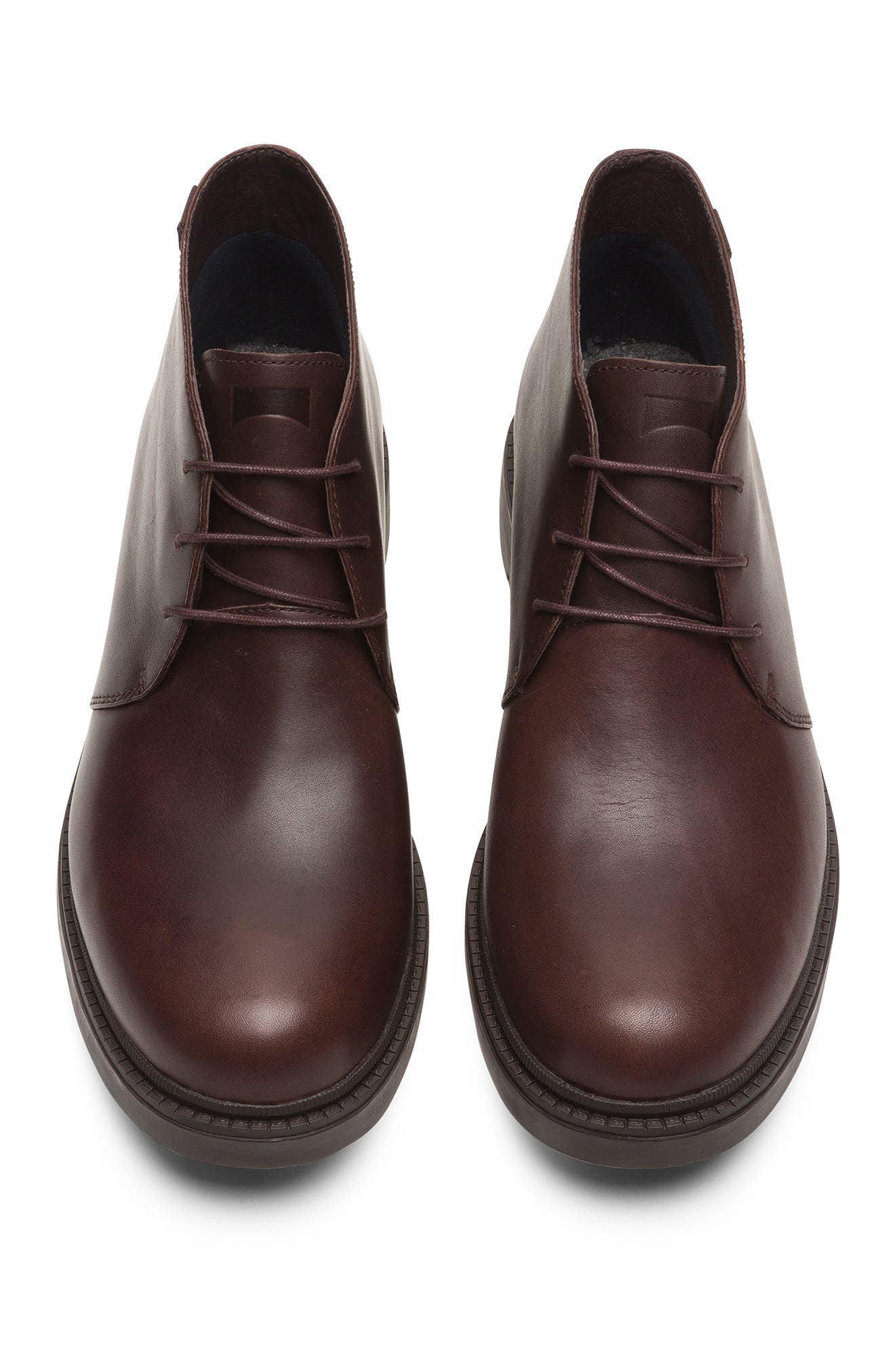 Camper Hardwood Waterproof Leather Chukka Boot, Alternate, color, 