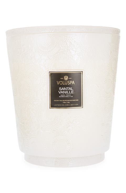 Santal Vanille Luxe Jar Candle