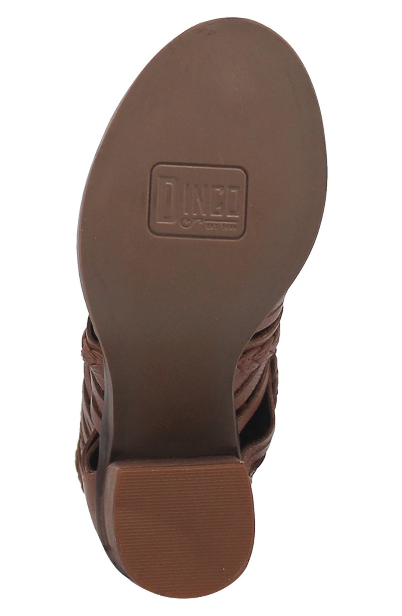 Dingo Jeezy Open Toe Bootie, Alternate, color, 