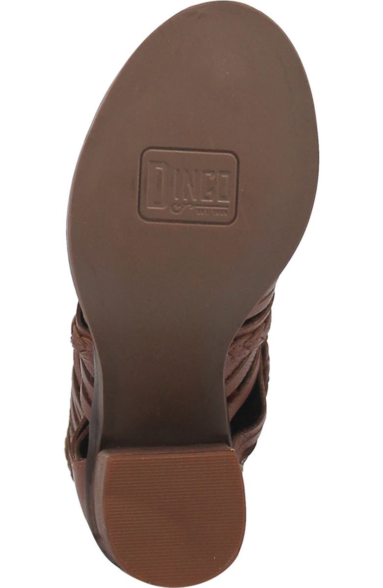 Dingo Jeezy Open Toe Bootie, Alternate, color,