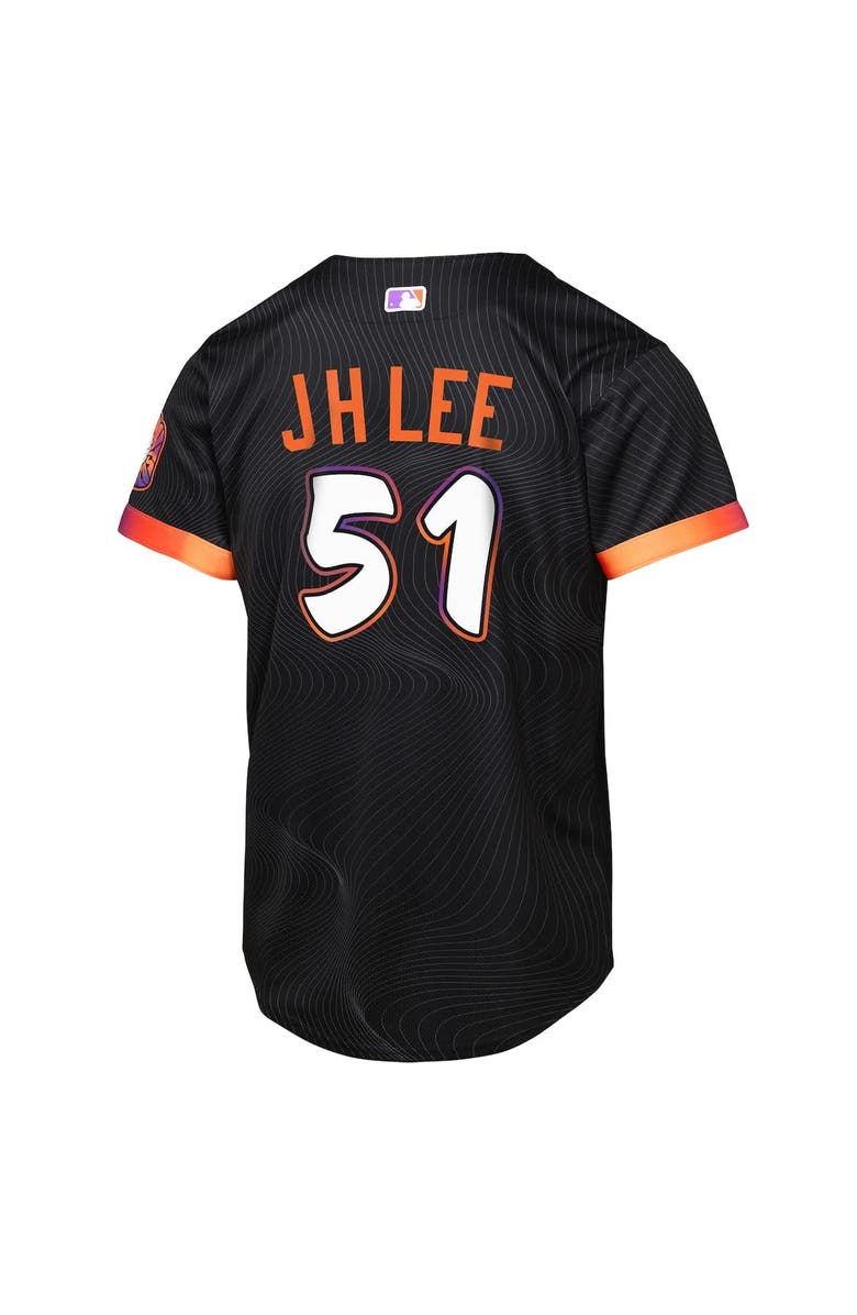 Nike Youth Outerstuff Jung Hoo Lee Anthracite San Francisco Giants 2025 City Connect Limited Jersey, Alternate, color, Anthracite