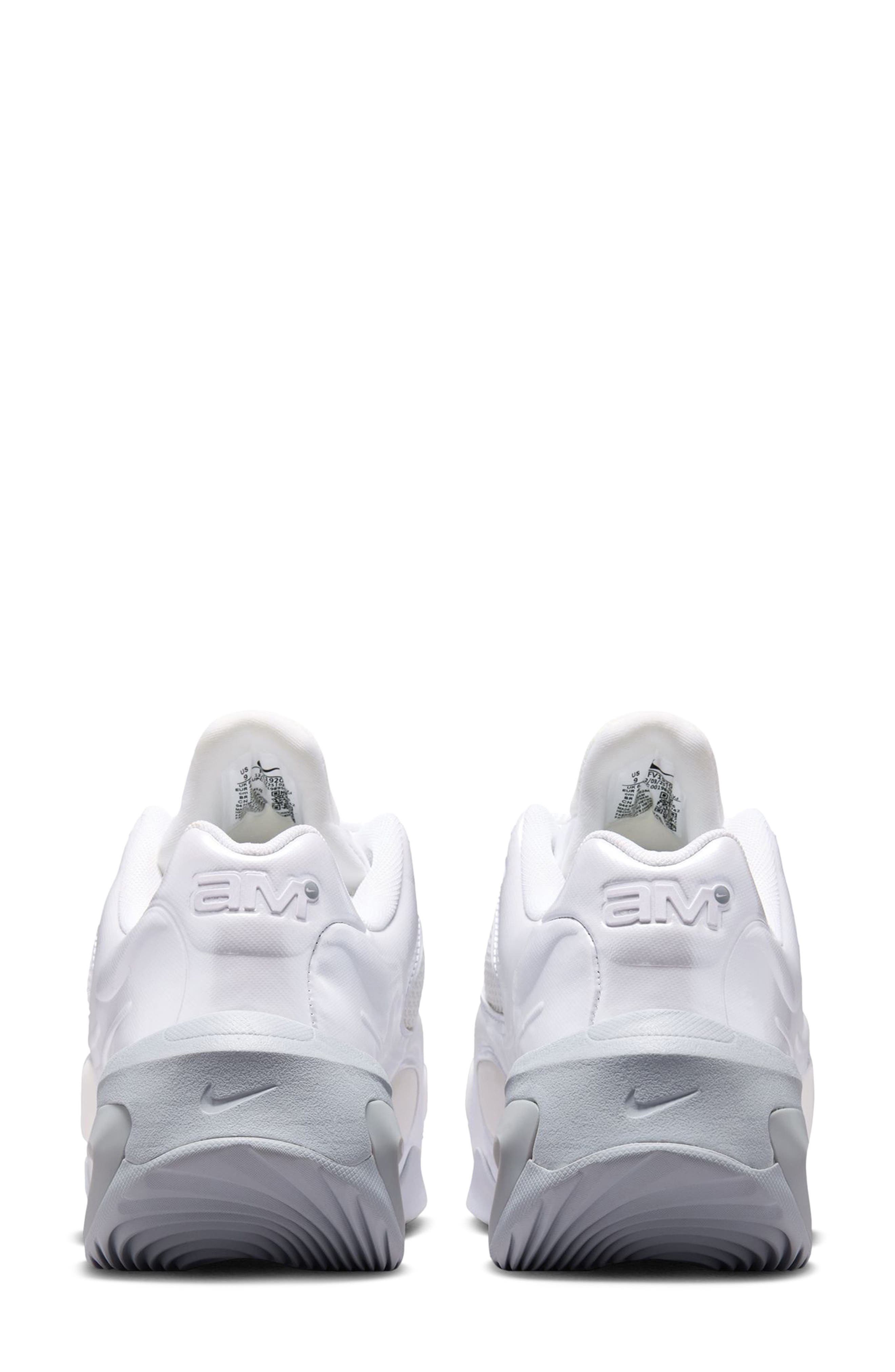Air Max Muse Sneaker, Alternate, color, WHITE/ WHITE-WOLF GREY