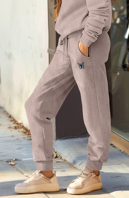 Dalix Butterfly Washed Sweatsuit