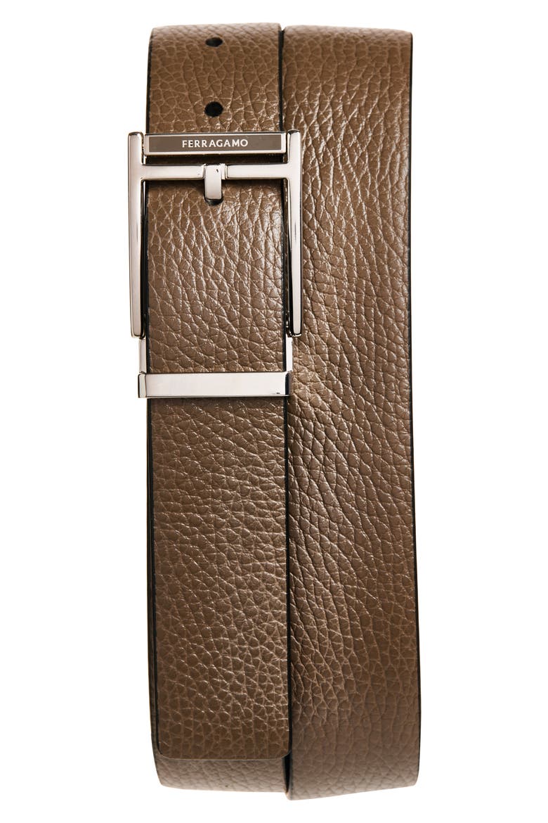 Sheepskin Leather Belt, Alternate, color, CONCRETE NERO