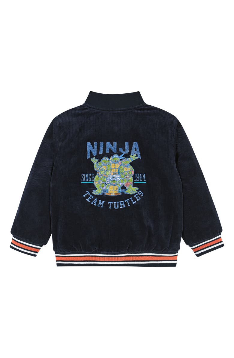 Andy & Evan x Teenage Mutant Ninja Turtles<sup>®</sup> Kids' Reversible Varsity Jacket, Alternate, color,