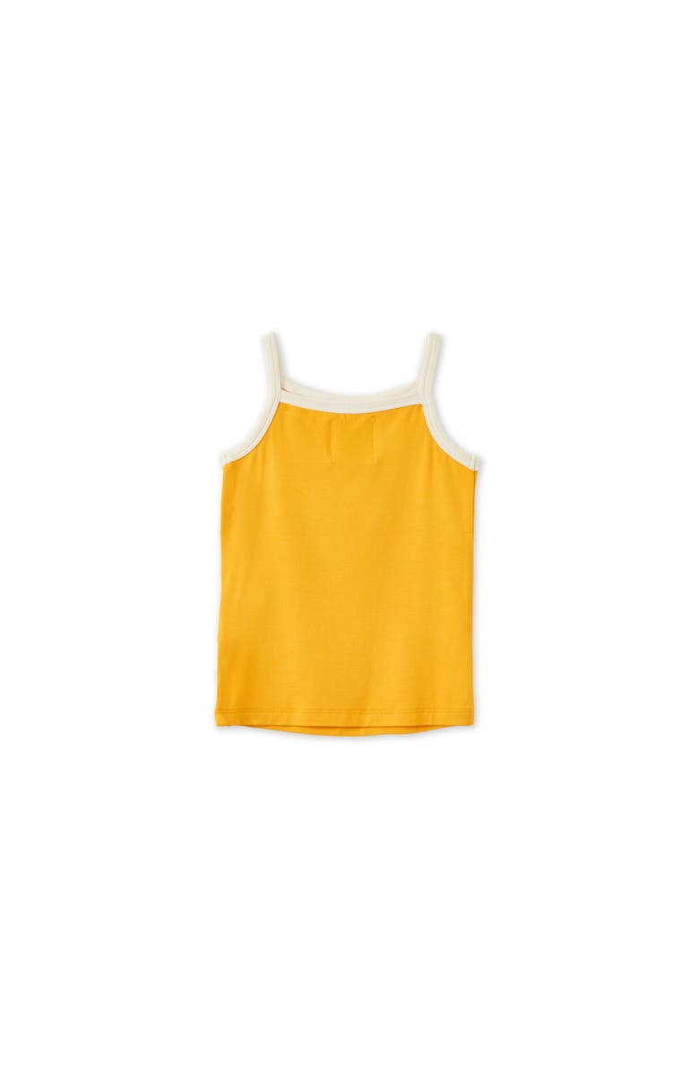 Vild House of Little ECOVERO Thin Strap Tank Top, Alternate, color, Bumble Bee Yellow