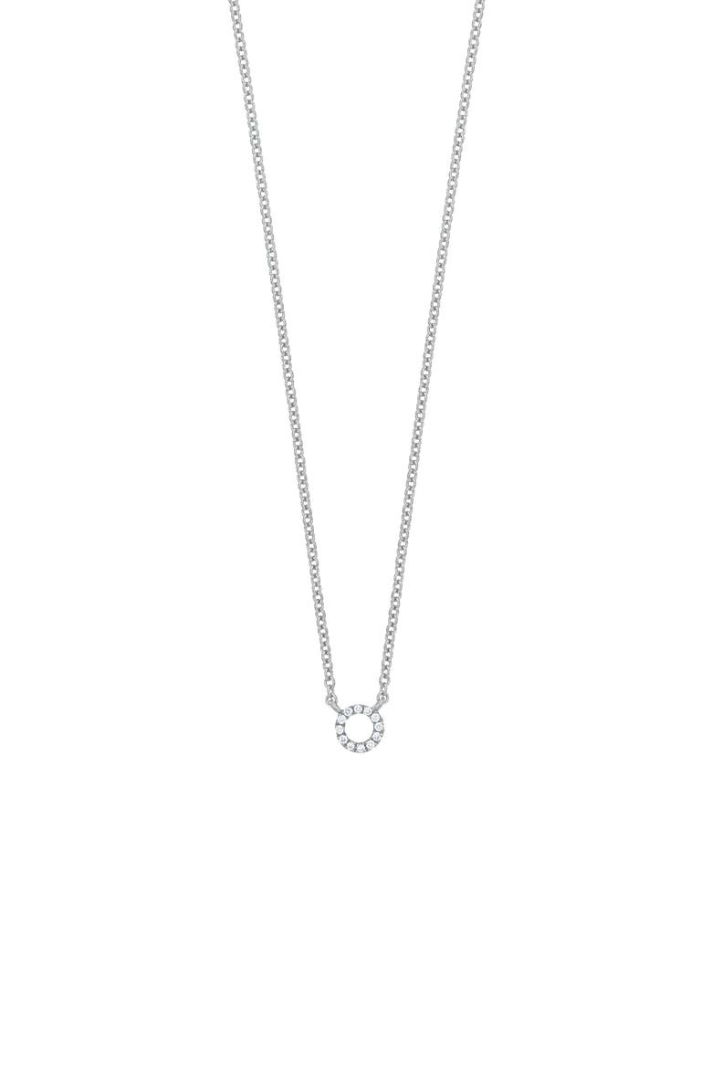 Bony Levy Icon Diamond Circle Pendant Necklace, Main, color, 