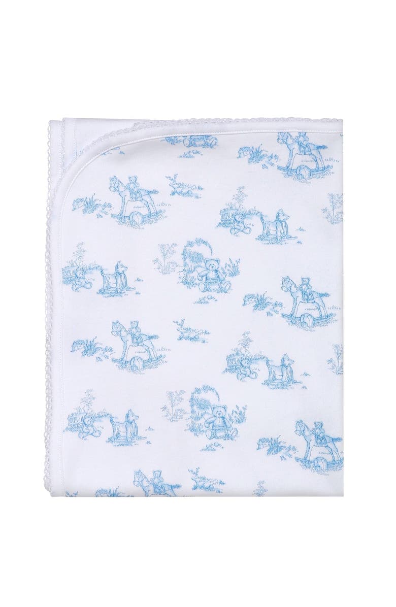 Nellapima Blue Toile Blanket - Baby, Main, color, Blue