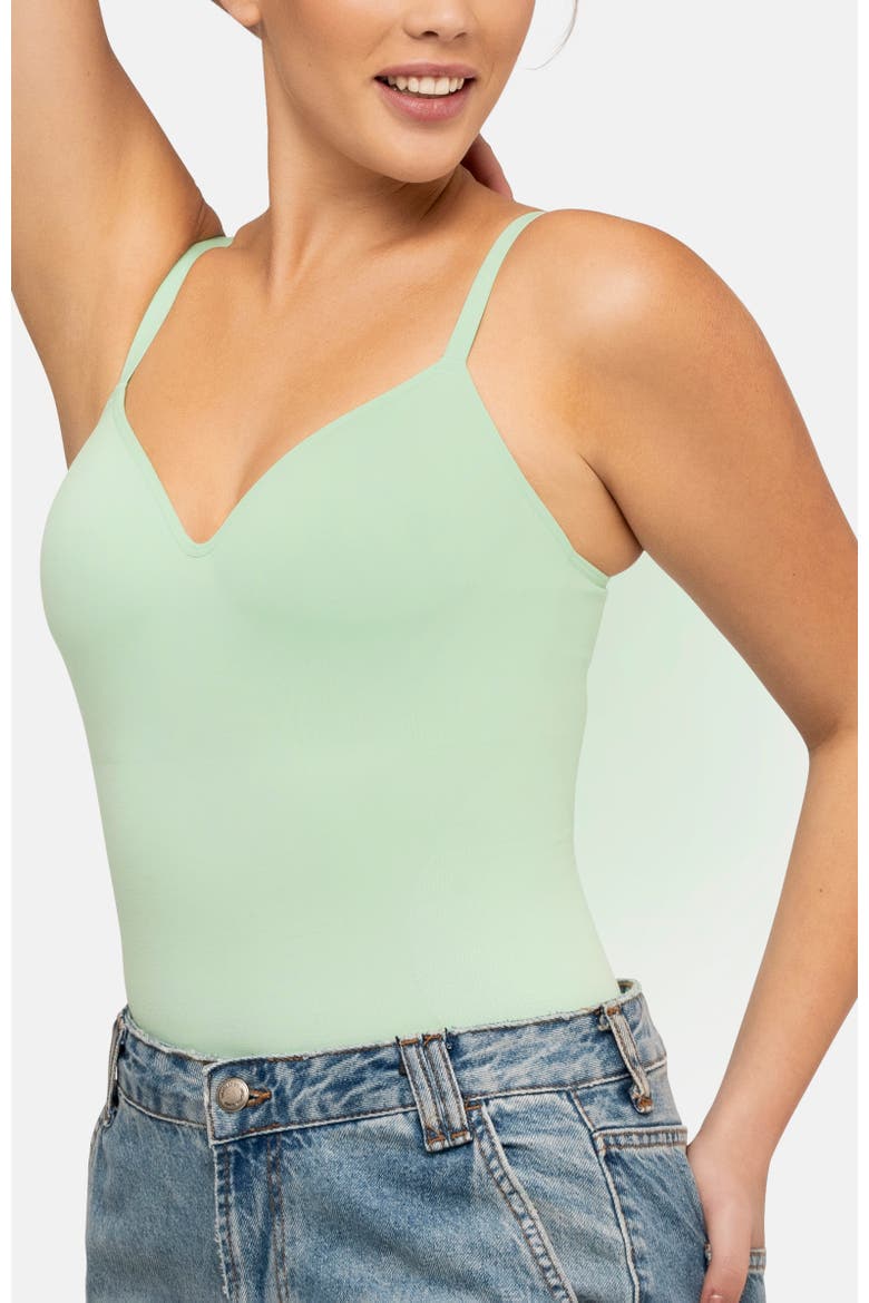 The Shaping Lift Cami, Alternate, color, Pastel Green