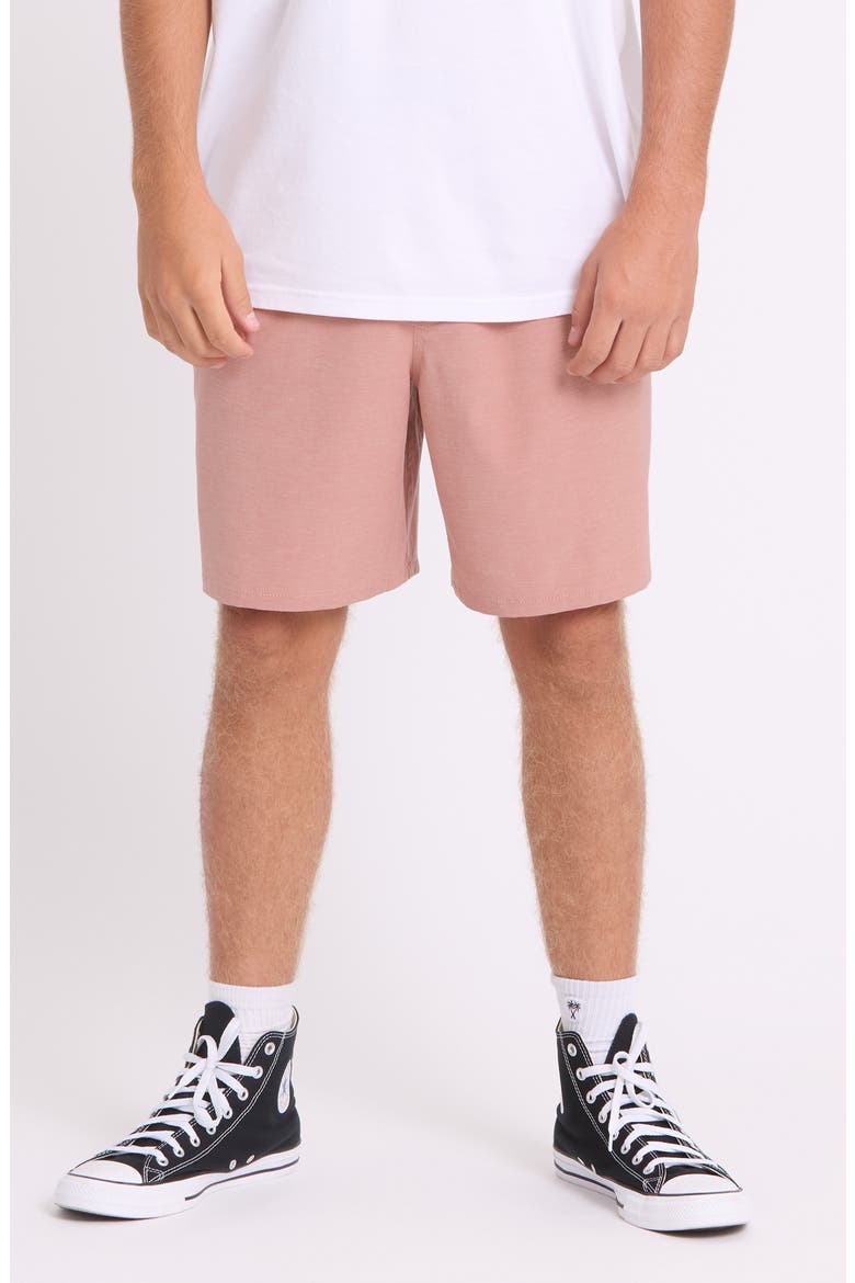 Crossfire Wave Shorts, Main, color, ASH ROSE