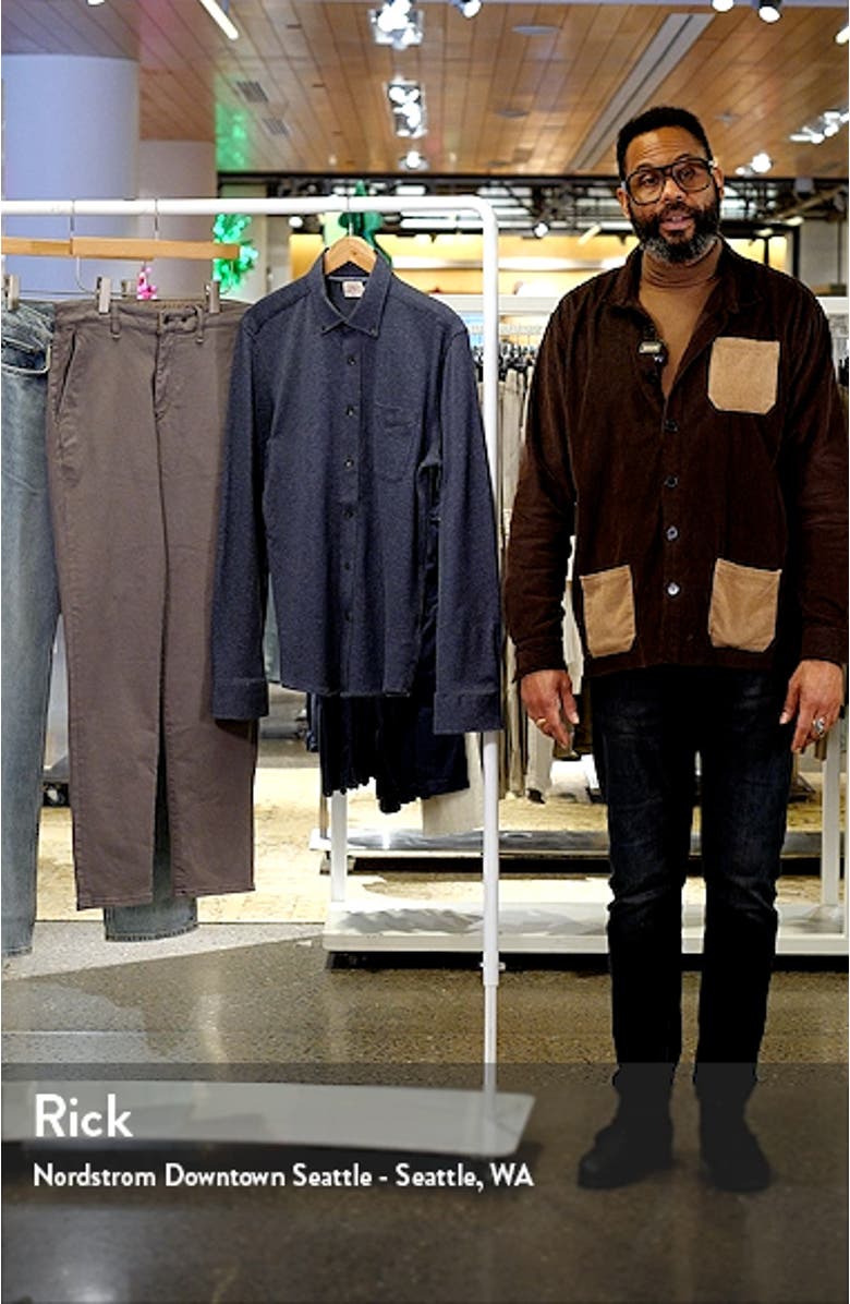 Houndstooth Knit Button-Down Shirt, sales video thumbnail