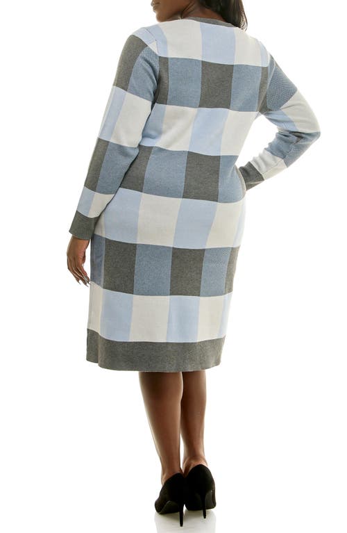 Nina Leonard Long Leopard Print Cardigan In Green