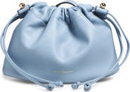 Strathberry Drawstring Napa Leather Drawstring Bucket Bag