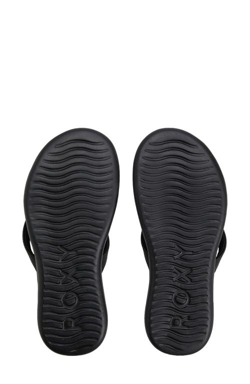 Roxy Rays Flip Flop In Black