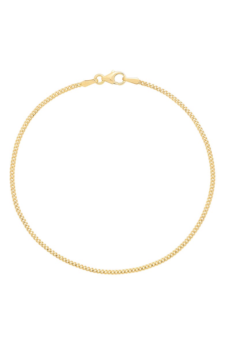 Bony Levy 14K Gold Curb Chain Bracelet, Main, color, 