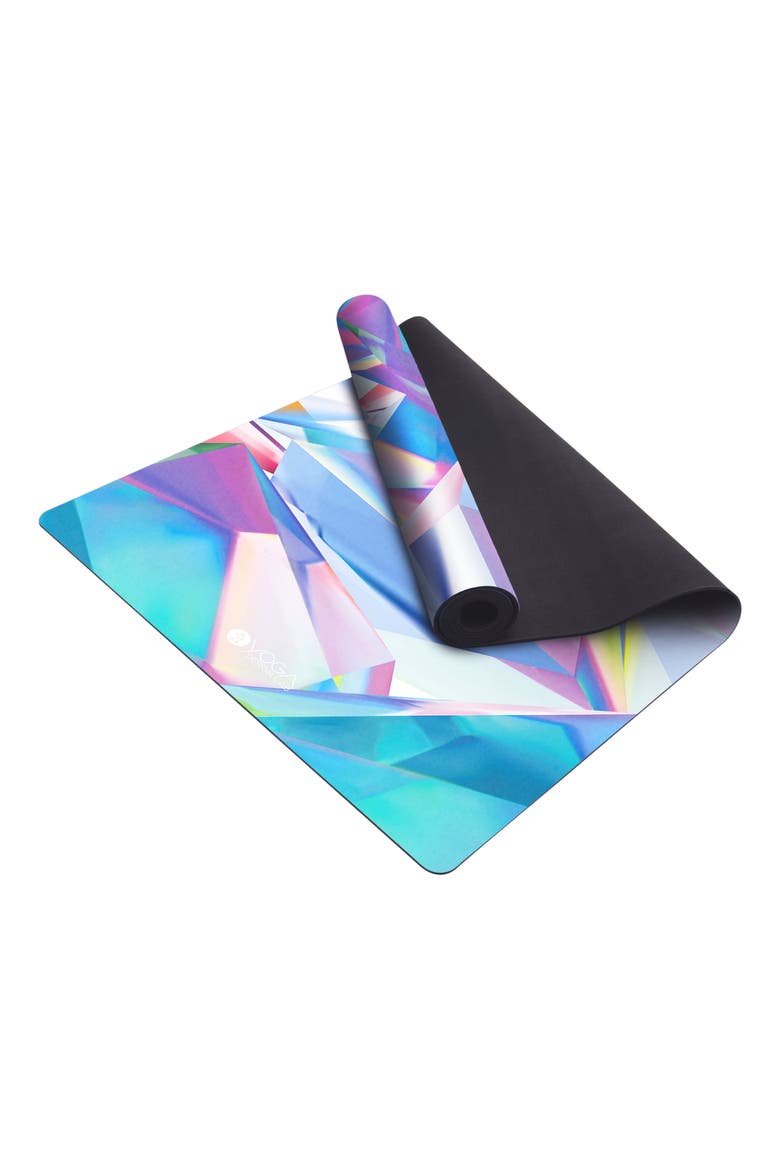 Combo Yoga Mat 5.5mm- 2-in-1, Alternate, color, Crystal