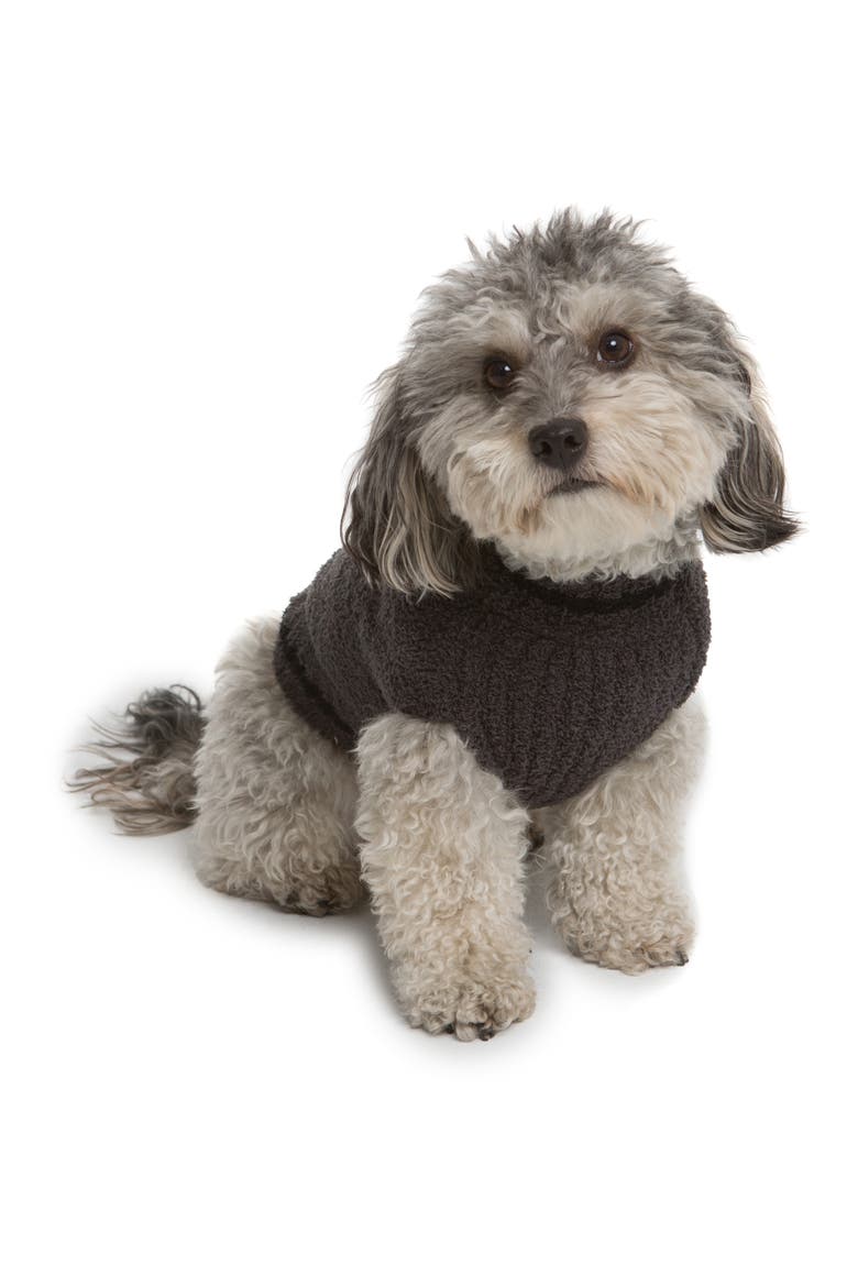 x Disney CozyChic™ Mickey Mouse Pet Sweater, Alternate, color, CARBON/ BLACK