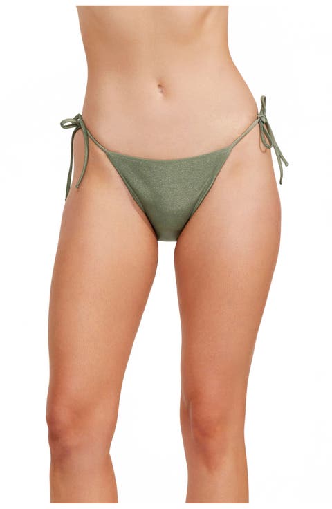 High End Side Tie Bikini Bottom