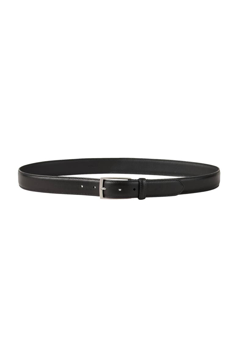 Leather belt, Alternate, color, Black