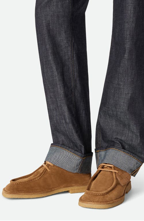 Bottega Veneta Suede Daddy Derby Shoes In Brown